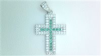 Pendente Sommer Donna in Argento Zirconia CROCE ZIRC B/V AG - CROCE ZIRC B/V AG